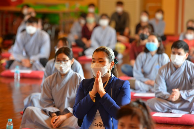 The Vesak Great Ceremony at Hoang Phap Temple in Jeonju City - South Korea